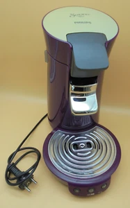 Philips Senseo® HD 7825 Kaffeepadmaschine, lila, + Padhalter + Zubehör, getestet - Bild 1 von 6