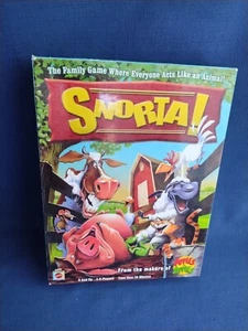 Snorta! Wild Game Of Moos Meows And More Board Game 2007 Out Of The Box Complete - Picture 1 of 6
