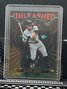Aaron Judge 2025 Donruss Unleashed Green Laser - Yankees - Imagen 1 de 2