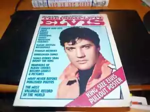 Revue "THE COMPLETE ELVIS PRESLEY" incluant poster non détaché - Picture 1 of 2