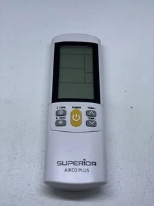 Télécommande Climatisation Superior Airco plus - excellent état - Photo 1/2