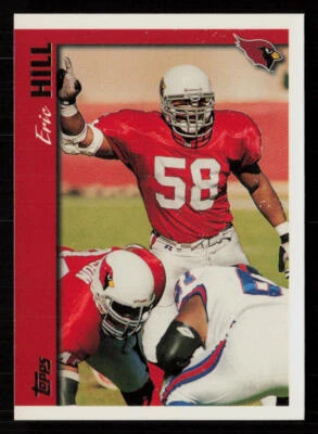 1997 Topps #294 Eric Hill Arizona Cardinals Football Card - Image 1 of 2