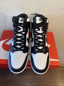 Nike Dunk High Retro Black White Panda DD1399 105 Men's Size 11 DS New - Picture 1 of 2