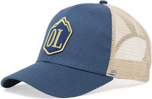 GuideLife Cap Mütze Outdoor Life Logo, Mid Profile, Mesh Navy-Tan Neu mit Etikett - Bild 1 von 3