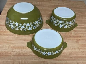 Vint. Pyrex Spring Blossom Crazy Daisy #403 / #471-B / #473-B NISTEN & MISCHEN - Bild 1 von 1