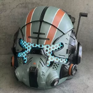 NUOVO Titanfall 2 Jack Cooper Cosplay Casco LED Cosplay Maschera Prop Scala 1/1 Adulto - Foto 1 di 9
