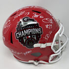 Georgia Bulldogs 12 Signature 2022 National Champions Full Size Replica Helmet