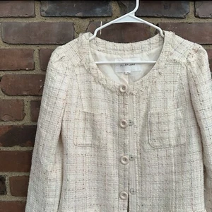 JILL STUART Tweed Jacket Blazer size Medium -33 Chest / 28.5” Long - Picture 1 of 5