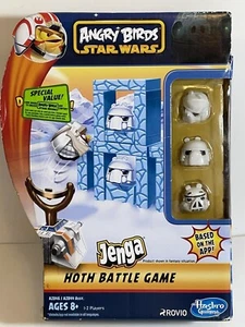 Angry Birds Star Wars Jenga Hoth Battle Hasbro Game - Picture 1 of 8