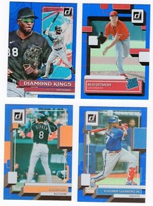 2022 Donruss Baseball BLUE FOIL Parallels - Complete Your Set ~ You Pick!