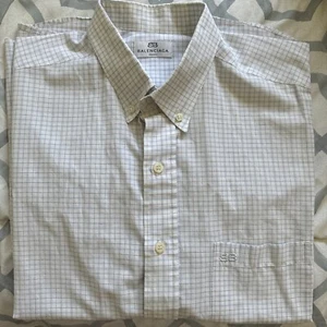 Balenciaga Men's Short Sleeve Dress Shirt Size 43/44 - Picture 1 of 9
