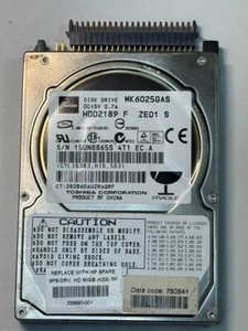 HP 336990-001 MK6025GAS 60GB 4.2K RPM 2.5" ATA HDD - Picture 1 of 6