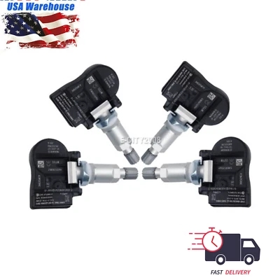 4Pcs TPMS Tire Pressure Monitor Sensor 36106856209 for BMW M3 M4 F30 F32 F80 F82 - Image 1 of 4