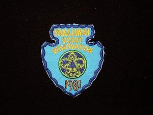 BOY SCOUT MA KA JA WAN SCOUT RES 1981 PP NORTHEAST ILLINOIS CNCL - Picture 1 of 1