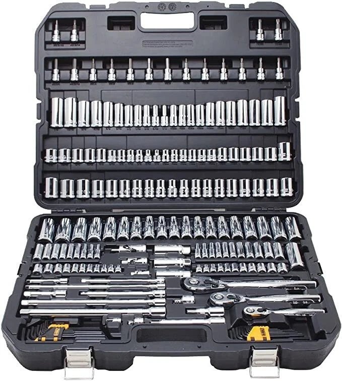 DEWALT DWMT75049 192-Piece Mechanics Tool Set (SAE & Metric) SALE 7522493 - Image 1 of 4