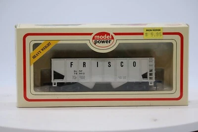 Model Power HO Frisco 2 Bay Open Hopper 36' SLSF 78903 NIB New 1:87 Gauge Scale - Image 1 of 4