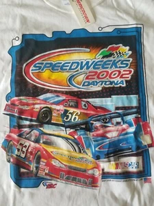 2002 Daytona Speedweeks T Shirt Size X-Large NWTs Gildan - Picture 1 of 7