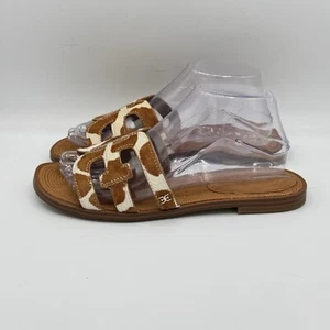 Sam Edelman BAY RAFFIA SLIDE SANDAL Women's Slide Sandals Size 8.5 M New - Picture 1 of 10