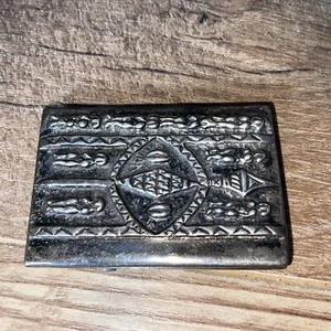 Rebecca Collins Designer Sterling Silver Belt Buckle - Picture 1 of 6
