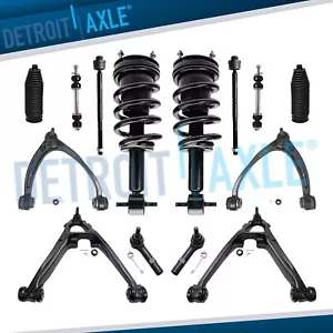 14pc Front Struts Control Arms Tierods Sway Bars for 08-13 Silverado Sierra 1500 - Picture 1 of 11