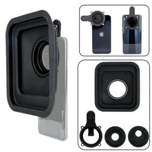2in1 Anti-Reflection Phone Hood & Filter Clip for Mobile Cell Phone Smartphone - Picture 1 of 12
