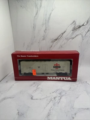 USED Mantua 733-590 HO Scale Heavy 40' Steel Reef Car Dubuque URTX #63853 - Image 1 of 4