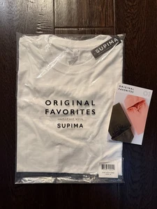 Original Favorites 100% Supima Cotton - White - All Sizes - T Shirt Blank - New - Picture 1 of 5