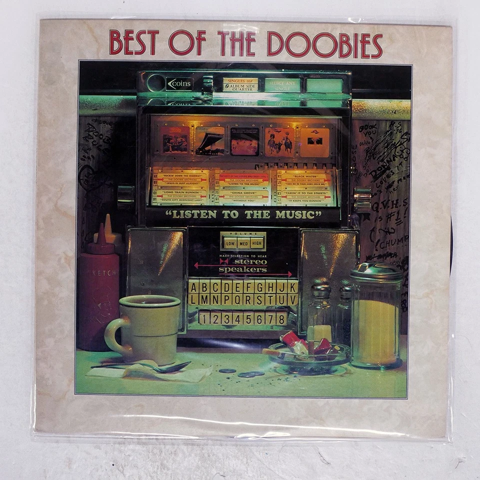 DOOBIE BROTHERS BEST OF WARNER P6540W Japan VINYL LP - Image 1 of 1