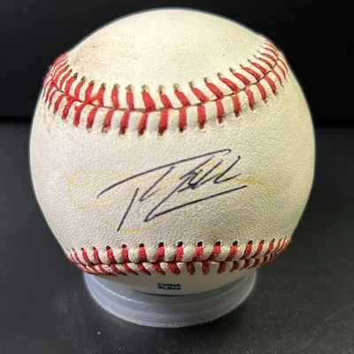 Tommy Edman In Person Autographed Baseball STL Cardinals + LA Dodgers SEE DESC - Image 1 of 4