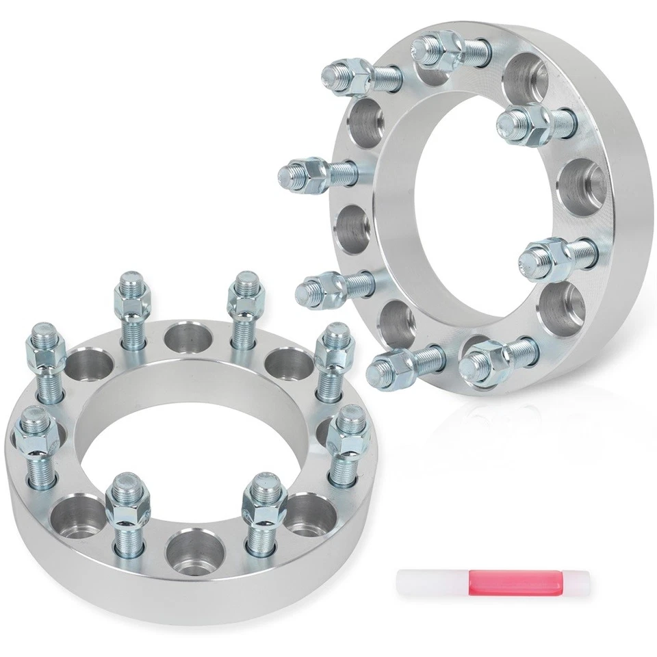 2Pcs 1.5" 8x6.5 to 8x170 Wheel Adapters For Chevrolet Suburban 2500 2000-2013 Foto 1 de 4