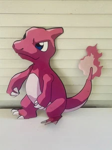 Pokemon Vintage Cardboard Cutout Display Y2k Charmeleon Vintage Rare - Picture 1 of 10