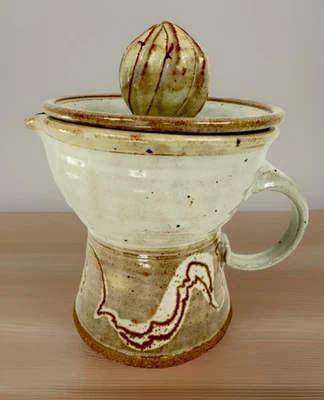 Penseyres Pottery Stoneware Citrus Juicer Pitcher - Image 1 of 4