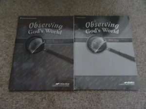 Abeka Observing God's World TEST/QUIZ Keys 6th Grade 6 CURRENT Edition - Picture 1 of 1