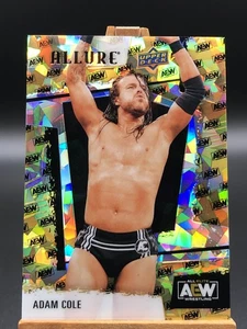 2022 AEW Upper Deck Allure Adam Cole AEW Logo /299 #1 - Bild 1 von 2