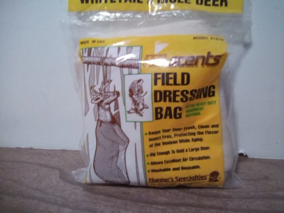 H.S. Bolsa de aderezo de campo Scents cola blanca mula ciervo extra resistente 01070 cazador Foto 1 de 1