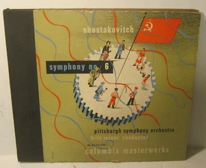 SHOSHTAKOVICH Symphony No. 6 PITTSBURGH SYMPHONY 78 Record Set FRITZ REINER - Picture 1 of 5