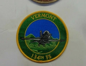 PARCHE DE LA FUERZA AÉREA, 134º ESCUADRÓN DE COMBATE, GUARDIA NACIONAL AÉREA DE VERMONT, COLOR - Imagen 1 de 1