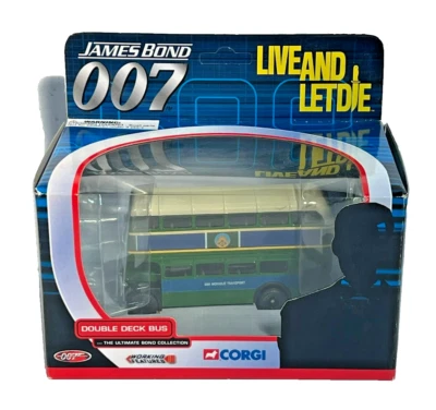 Corgi TY06102 James Bond 007 Collection - Double Decker Bus - Live & Let Die - Image 1 of 4
