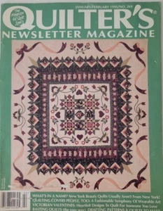 Quilter's Newsletter Magazine January/February 1995 No. 269 - Picture 1 of 2