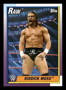 2021 Topps Heritage WWE #36 Riddick Moss - Picture 1 of 2