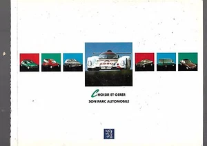 Choisir et gérer son parc automobile 1994 Automobiles Peugeot REF E23 @ - Foto 1 di 12