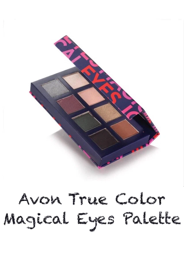 Avon True Color Magical Eyes Palette 8 Eyeshadows - Image 1 of 1