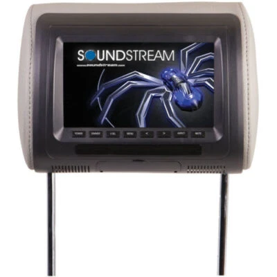 Soundstream VH-70CC Universal Headrest w/ 7" LCD - Image 1 of 4