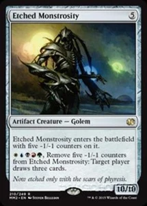 MTG - ETCHED MONSTROSITY - Modern Masters 2015 (R) - Picture 1 of 1