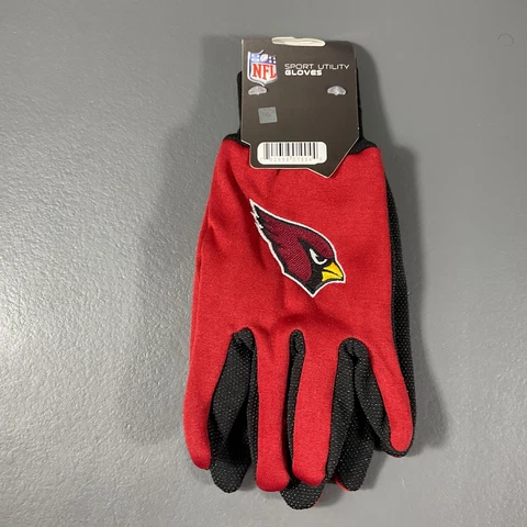 Arizona Cardinals NFL Football Two Tone Sports Utility Gloves - Team Logo Sports Cover