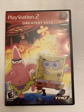 playstation 2 PS2 The Spongebob Squarepants Movie Video Game Vintage Rare