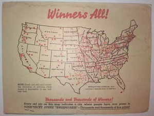 World War II Lucky Strike Advertisement - Picture 1 of 4