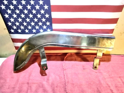 1972-1978 Harley-Davidson Ironhead Sportster protetor de corrente cromado XLH XLCH - Imagem 1 de 4