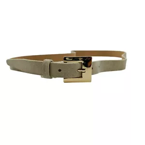 GANT Mujer de ante Beige Cuero Clásico Delgado Cinturón Talla 85 CM 34 - Imagen 1 de 12
