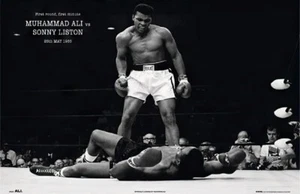 Muhammad Ali Sports Wall Vinyl Decal Poster Print Removable Adhesive Backing - Picture 1 of 3
